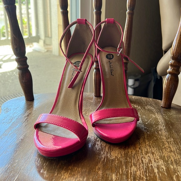 michael antonio pink sandal heel 8.5 - Picture 4 of 9